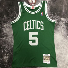 2007/08 Celtics GARNETT #5 Green Retro NBA Jerseys 热压
