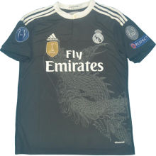2014/15 RM Black Dragon Retro Soccer Jersey (Have All Patch 全臂章 2014+10 )
