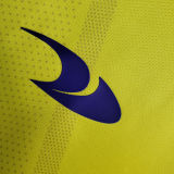 2022/23 Al Nassr Home Yellow Fans Soccer Jersey
