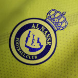 2022/23 Al Nassr Home Yellow Fans Soccer Jersey
