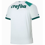 2023/24 Palmeiras 1:1 Quality Away White Fans Soccer Jersey