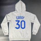 2023 Warriors CURRY #30 Grey NBA Hoody