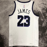 2023 Lakers JAMES #23 White City Edition NBA Jerseys