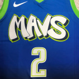 2023 Mavericks IRVING #2 Gradient Colo NBA Jerseys