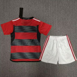 2023/24 Flamengo Home Kids Soccer Jersey