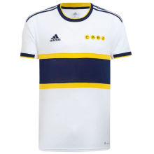2022/23 Boca Away White Fans Soccer Jerseys
