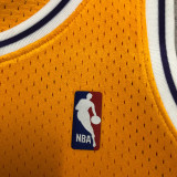 2023 Lakers BRYANT #8 Yellow Retro NBA Jerseys 热压