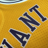 2023 Lakers BRYANT #8 Yellow Retro NBA Jerseys 热压