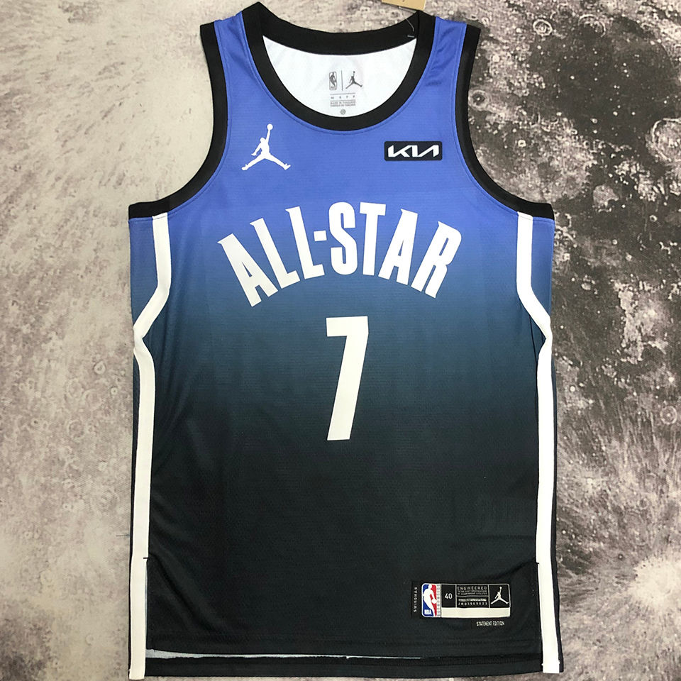 2023 ALL-STAR BROWN #7 Blue NBA Jerseys