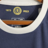 2023 Scotland 150Th Years Anniversary Blue Fans Soccer Jersey