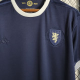 2023 Scotland 150Th Years Anniversary Blue Fans Soccer Jersey