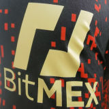 BitMEX 袖广告金色