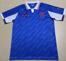 2023 Rangers X ACDC Blue Fans Jersey