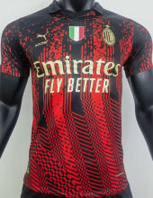 2023 AC Milan x KOCHÉ Player Version Soccer Jersey 带胸前章