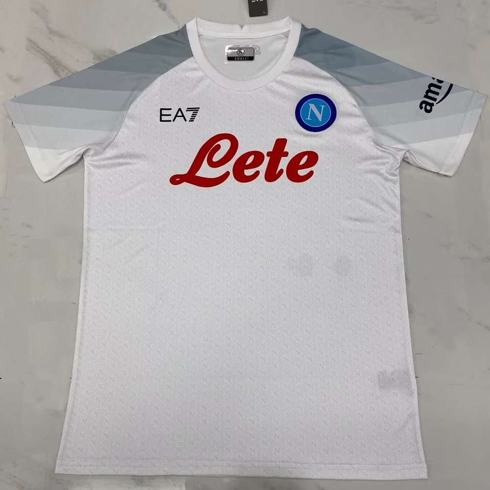 2023 Napoli White Fans Soccer Jersey
