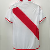 LAPADULA #9 Peru Home White Fans Soccer Jersey 2023