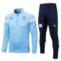 2022/23 Man City Light Blue Sweater Tracksuit  (B626)