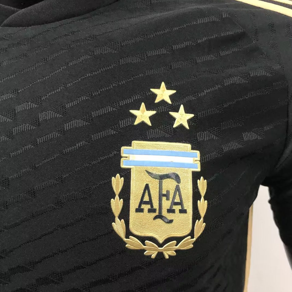 Retro 2014 Argentina Away Messi Jersey With World Cup Patch