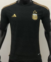 2023 Argentina Black Special Edition Player Version Jersey (3 Stars 3星)