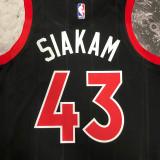 2023 Toronto Raptors SIAKAM #43 Black NBA Jerseys