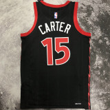 2023 Toronto Raptors CARTER #15 Black NBA Jerseys