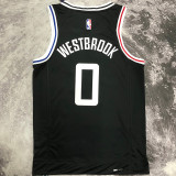 Clippers WESTBROOK #0 Black City Edition NBA Jerseys