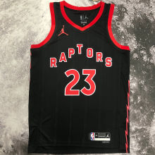 2023 Toronto Raptors VANVLEET #23 Black NBA Jerseys