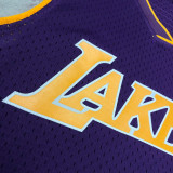 2000/01 Lakers BRYANT #8 purple Retro NBA Jerseys热压