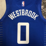 Clippers WESTBROOK #0 Blue NBA Jerseys