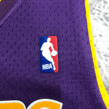 1999/00 Lakers ONEAL #8 purple Retro NBA Jerseys热压