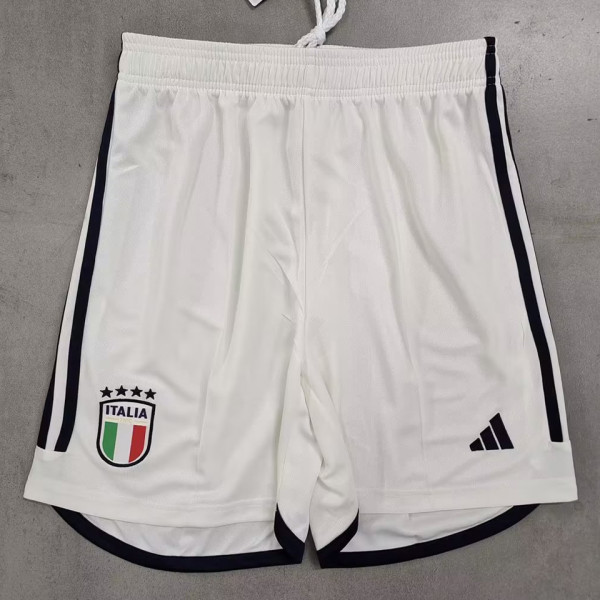 2023/24 Italy White Shorts Pants