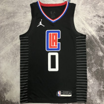 Clippers WESTBROOK #0 Black  NBA Jerseys