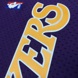 1999/00 Lakers ONEAL #8 purple Retro NBA Jerseys热压