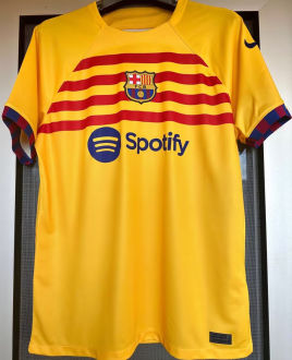 2022/23 BA 1:1 Qualit 4Th Yellow Fans Soccer Jersey