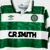 1989/99 Celtic Home Retro Soccer Jersey