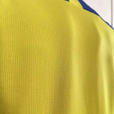 2022/23 Al Nassr Home Yellow Player Version Soccer Jersey