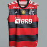 2023/24 Flamengo Home Fans Vest Jersey (All Sponsor 全广告)