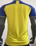 2022/23 Al Nassr Home Yellow Player Version Soccer Jersey
