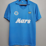 1988/89 Napoli Home Blue Retro Soccer Jersey