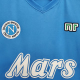 1988/89 Napoli Home Blue Retro Soccer Jersey