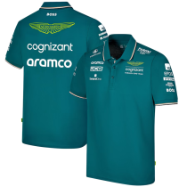 2023 Aston Martin F1 Green Team POLO T-Shirt (阿斯顿马丁)