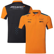2023 McLaren F1 Yellow Black POLO Team T-Shirt (迈凯伦)