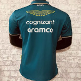 2023 Aston Martin F1 Green Team POLO T-Shirt (有领 阿斯顿马丁)