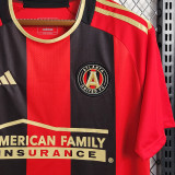 2023/24 Atlanta United Home Red Black Fans Soccer Jersey