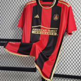 2023/24 Atlanta United Home Red Black Fans Soccer Jersey