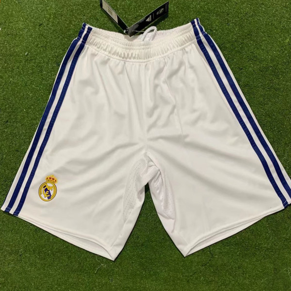 2016/17 RM Home White Retro Shorts Pants