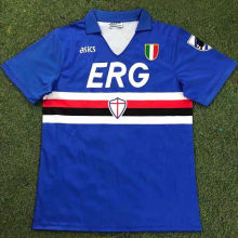 1991/92 Sampdoria Home Retro Soccer Jersey