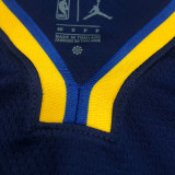 2023 Warriors POOLE #3 Sapphire Blue  NBA Jerseys