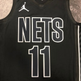 2023 Nets IRVING #11 Black  NBA Jerseys