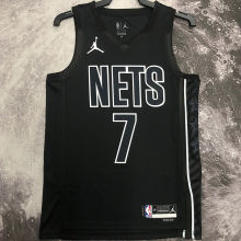 2023 Nets DURANT #7 Black  NBA Jerseys
